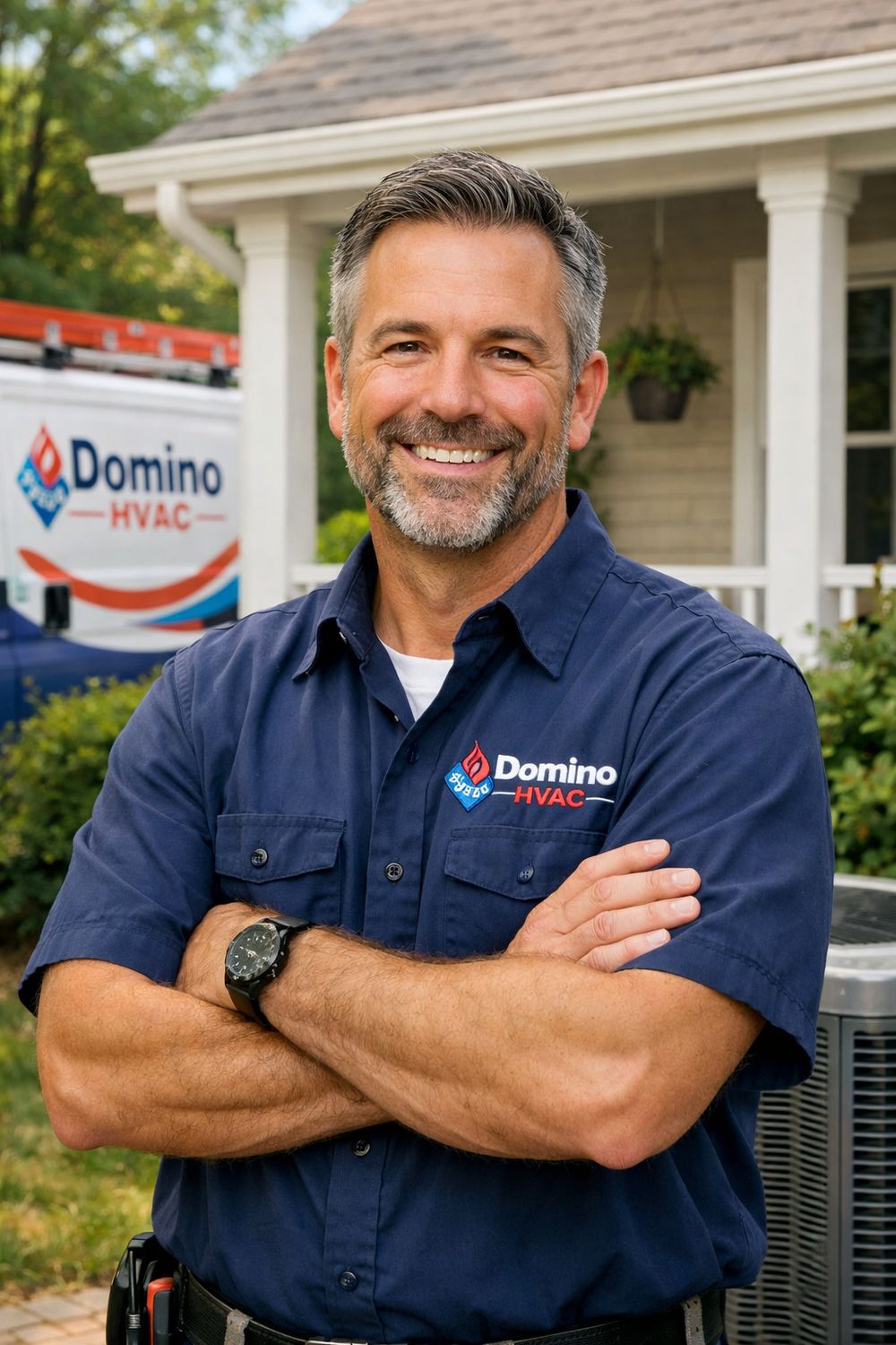 Domino's Oil Tank Service team on Long Island